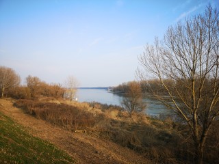 Cesole Mantova Italia fiume Po