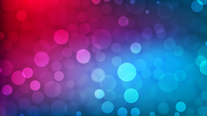 Abstract bokeh background, multicolor defocused lights