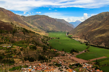 Naklejka premium peruvian country landscape 