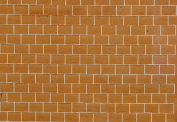 Orange ochre coloured wall in Rome