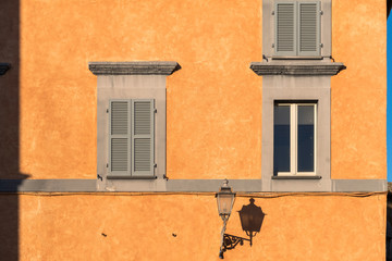 Obraz premium window on a wall