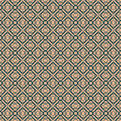 Vector Seamless Geometric Patterns In Pastel Colors. Endless Texture Can Be Used For Paper Or Scrapbooking. Brown green color