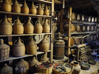 monastery wine cellar - винный погреб монастыря Метеоры
