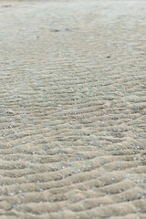 beautiful texture ,wavy sand on the ocean