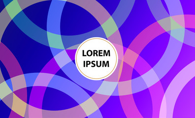 Obraz premium Colorful geometric background. Vector EPS10 gradient. Simple shapes, minimal style. 