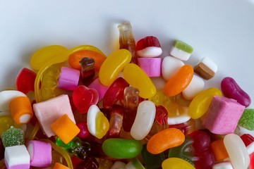 candy in a bowl