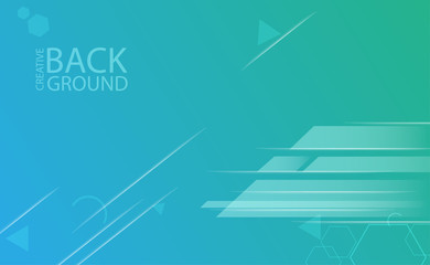 Minimal geometric background, abstract background with Dynamic shapes