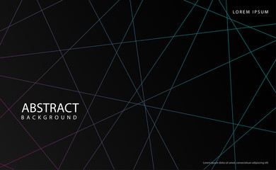 Minimal geometric background, abstract background with Dynamic shapes