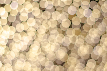 Round bokeh lights on Christmas night on the background