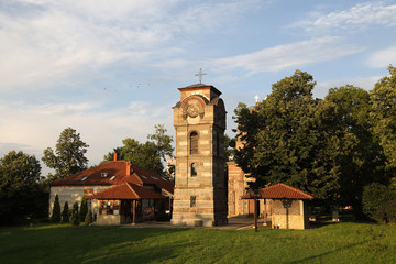 Beautiful Scene Of Lazarica Church At Beautiful Sunny Day, Krusevac,Serbia