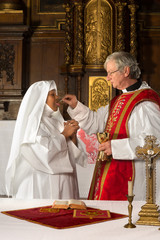 Communion in church