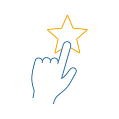 Rating color icon