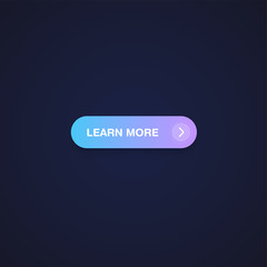 Colorful shiny and clean button for websites and online usage, vector illustration