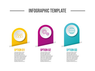 Company milestone with business icons - company timeline. Vector