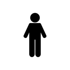 Man vector icon. Gender icon