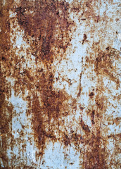 rusty metallic steel