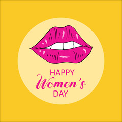 Happy  Women's Day on March 8