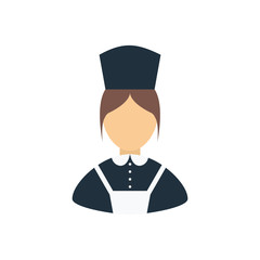 Hotel maid icon