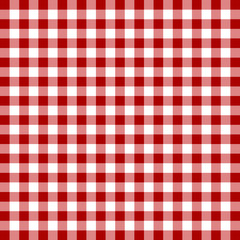 Fabric pattern. Tablecloth style texture. Сheckered background