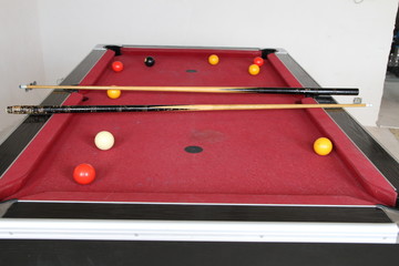 Billiards, family game