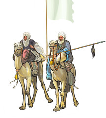 Naklejka premium knight in armour