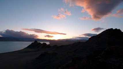 The Tolbo lake in the Western Mongolia