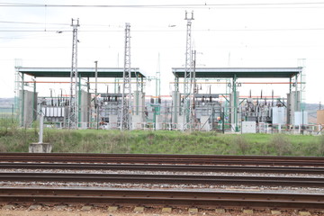 Train station, Nedakonice, Czech republic	