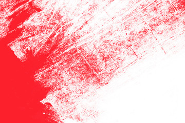 red and white paint brush strokes background 