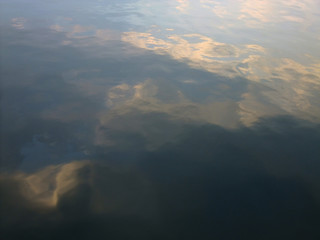 reflection in water	