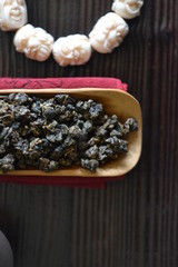 Dry Black Loose Leaf Tea	