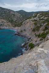 Coast of the Black Sea in the Crimea, the village 
