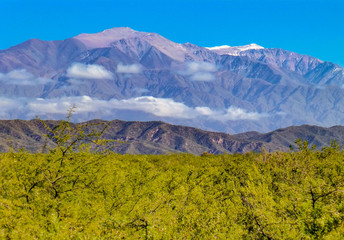 Tall Mountain Range