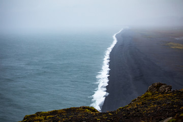 Iceland. Beautiful summer landscapes with a view of the nature of the island
