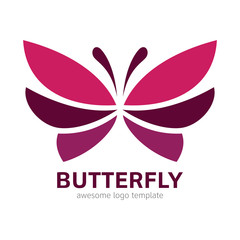 Butterfly Logo Template