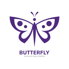 Butterfly Logo Template