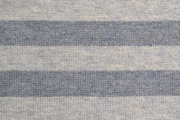 Fabric design for clothes, blue and gray stripes