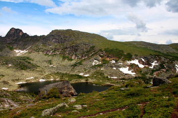 The views of the National park Ergaki in Russia