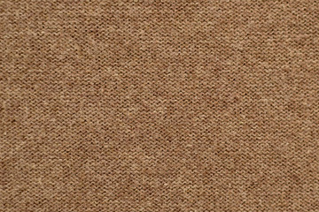 Brown fabric texture background, space for text content