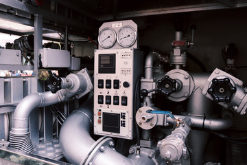 details and structure of the fire truck