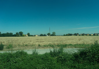 Italy,La Spezia to Kasltelruth train, a close up of a lush green field