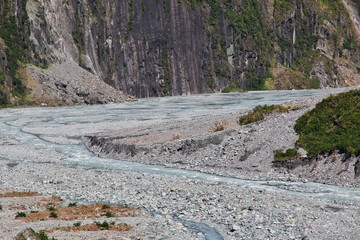 Franz Josef Glacier, Southern Alps, New Zealand
