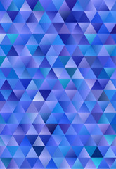 Obraz premium Abstract Low-Poly triangular modern background