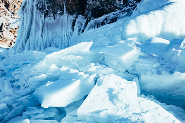 Fototapeta na wymiar Spectacular winter landscape.