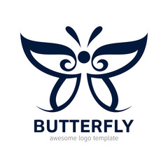 Butterfly Logo Template