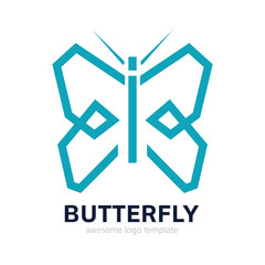 Butterfly Logo Template