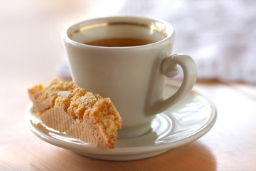 Espresso und Cantuccini, Biscotti di Prato