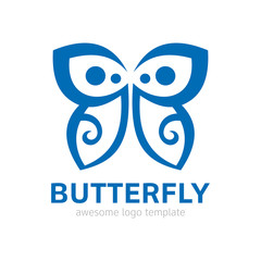 Butterfly Logo Template