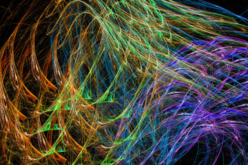 3d abstract computer generated fractal design.Fractal is never-ending pattern.Fractals are infinitely complex patterns that are self-similar across different scales.