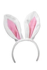 Easter Bunny Ears Isolated with Clipping Path