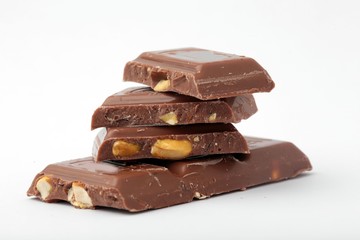 milk and cocoa chocolates 